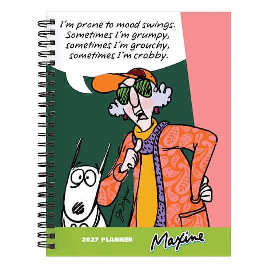 2027 Maxine Medium Weekly Monthly Planner